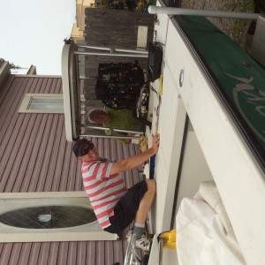 Boat repairs